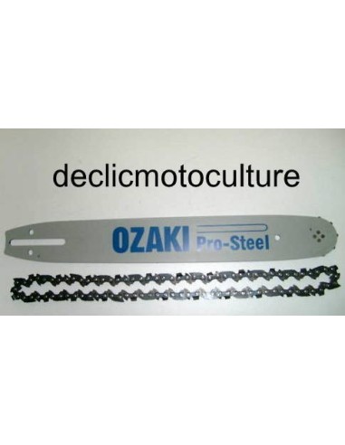 Guide chaîne tronçonneuse Ozaki 50 cm 3/8 058 - ZKT50