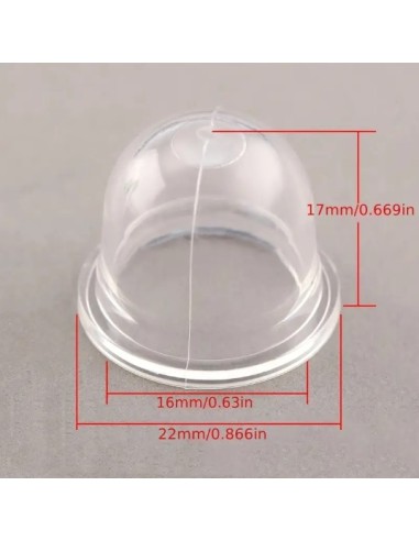 poire d'amorçage diamètre 22 mm