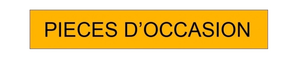 Pièces d'occasion